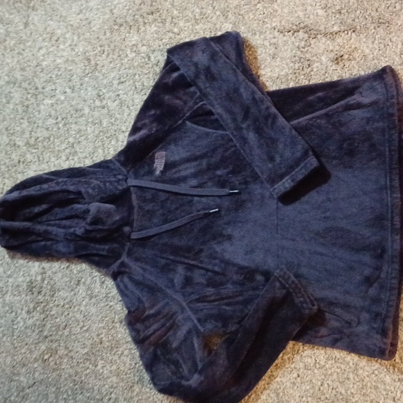 North Face Osito Fuzzy Hooded Pullover~Size Large - Picture 1 of 6